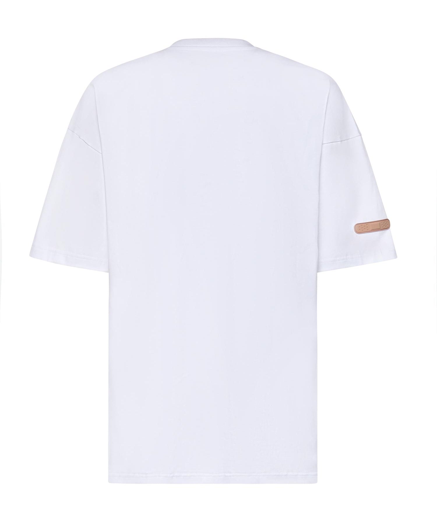 T-shirt The Boy Giudice Maledetto in cotone DFM54029TJ112JUDGE WHITE WHITE PDF CHANNEL 