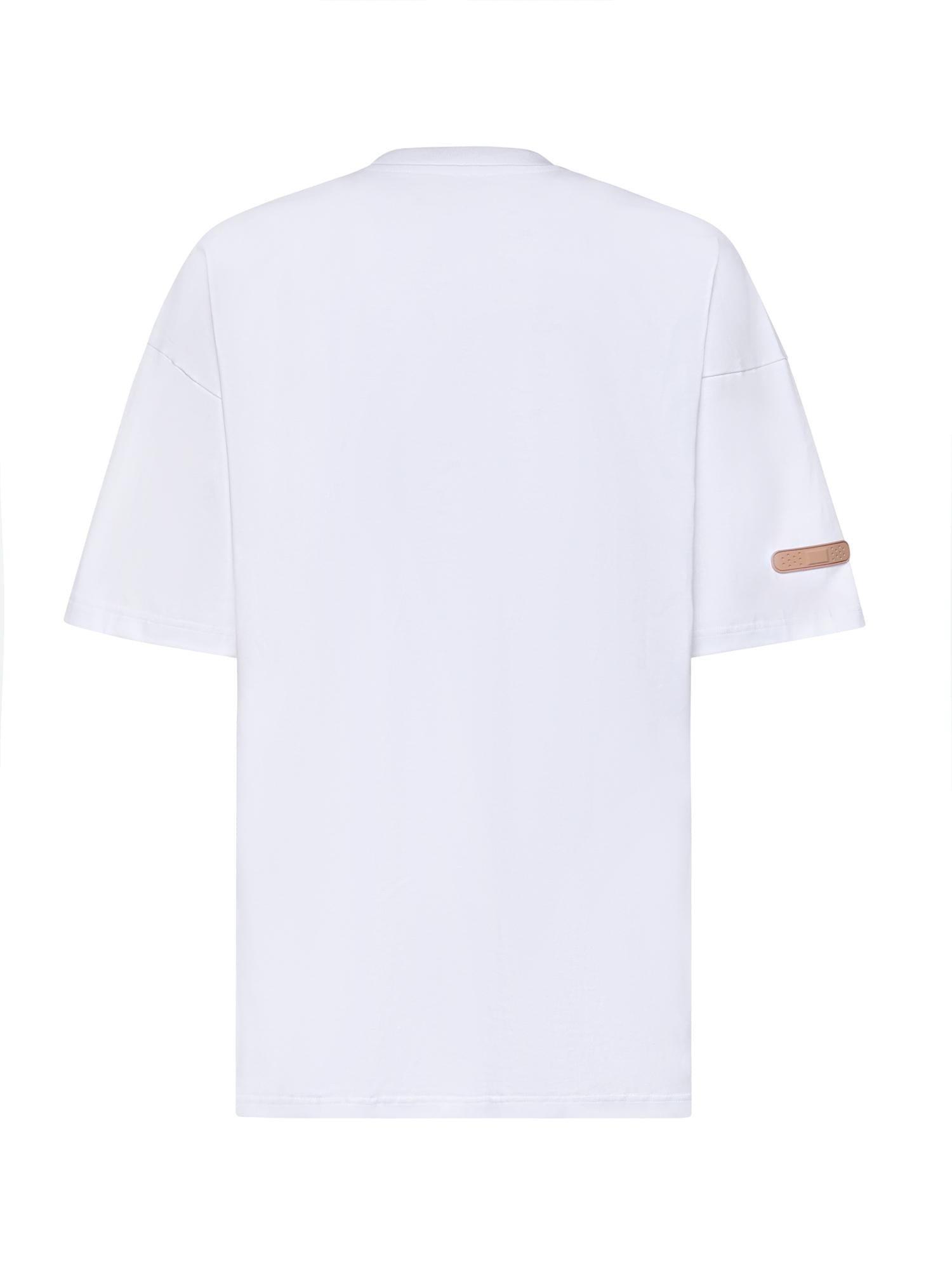 T-shirt The Boy Giudice Maledetto in cotone DFM54029TJ112JUDGE WHITE WHITE PDF CHANNEL 