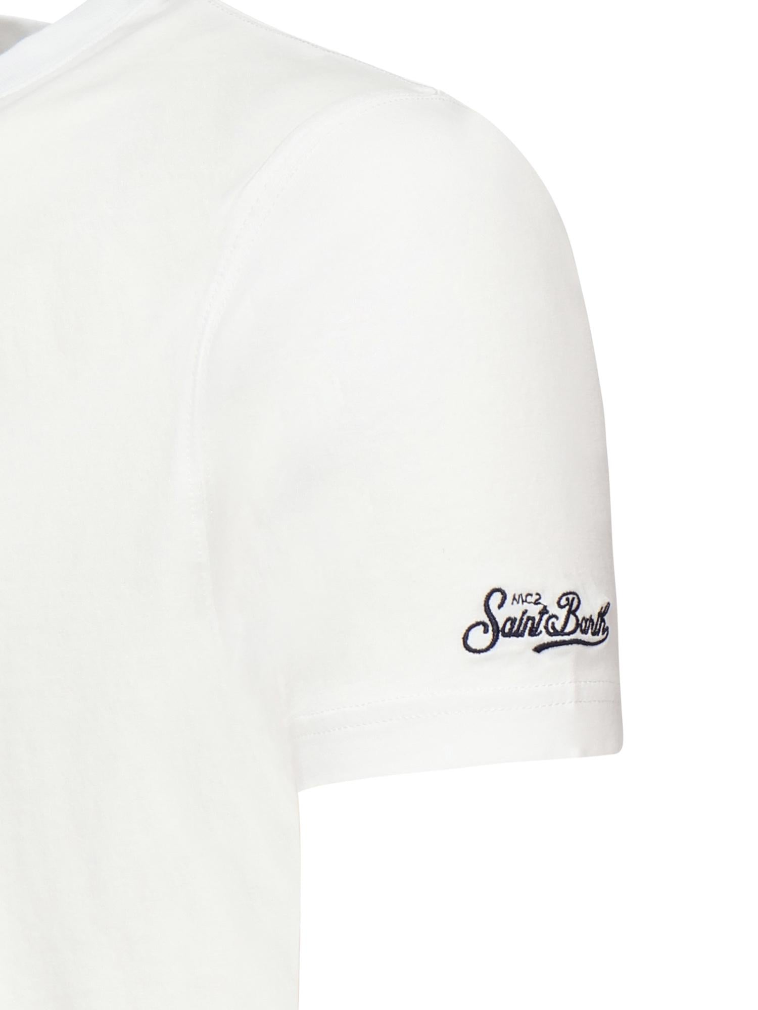 T SHIRT WITH SHORT SLEEVES DOV0009 00049H MC2 SAINT BARTH 