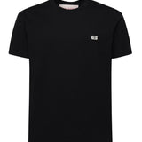 T-Shirt in cotone con patch VLogo 6V3MG10V AQ80NO VALENTINO GARAVANI 