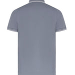 Polo in piqué di cotone con patch Compass L1S152200010 S0018V0024 STONE ISLAND 