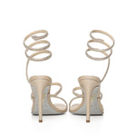 Sandali Cleo in raso con strass C12538 105R001V104 RENÉ CAOVILLA 