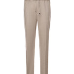 Pantaloni jogger in twill di misto lino fiammato MRED0006 99TUCI7M0121 ETRO 