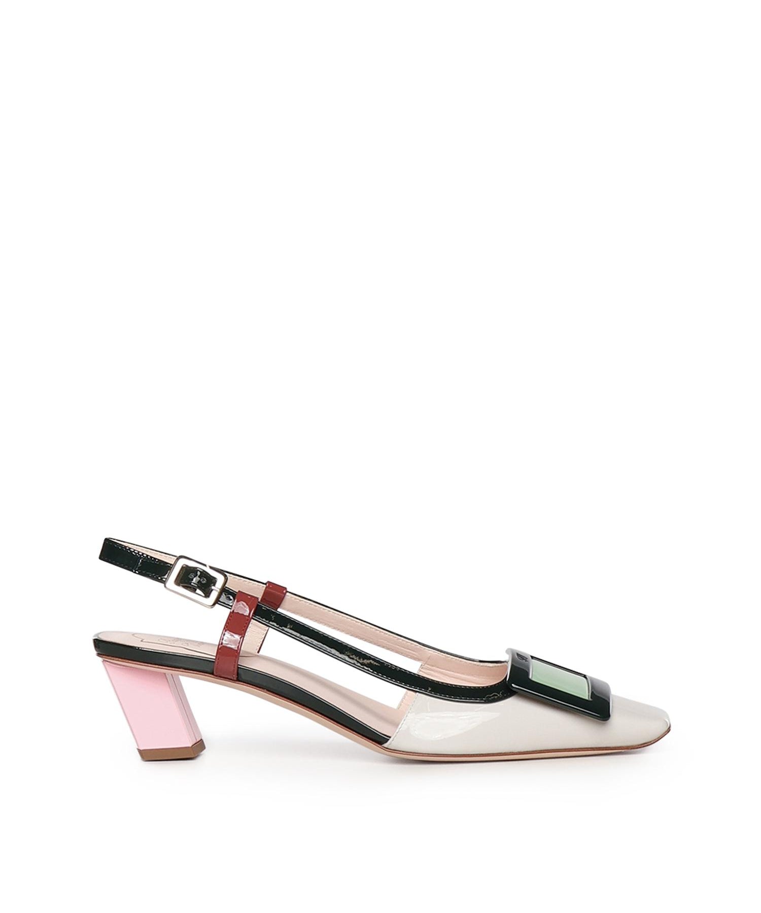 Décolletés Slingback Belle Vivier in vernice RVW00625601D1P SQ17 ROGER VIVIER 