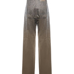 Pantaloni con Swarovski effetto degradè GWP00844 P00207515184 GOLDEN GOOSE 