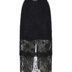 Gonna midi in pizzo con spacchetti 106664 A381Z99 PINKO 