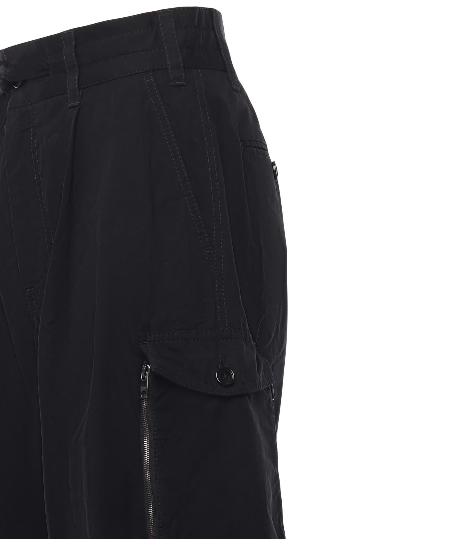 Pantaloni cargo in faille GP15UT HUMS8N0000 DOLCE & GABBANA 