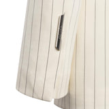 Blazer monopetto in fresco di lana gessato DJ847 ES0080D001 DONDUP 