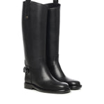 Stivali Cavalier in pelle 8114385 A1189 BURBERRY 