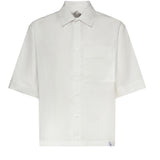 Camicia Nelson in cotone 026ST171PO LATTE WOC 