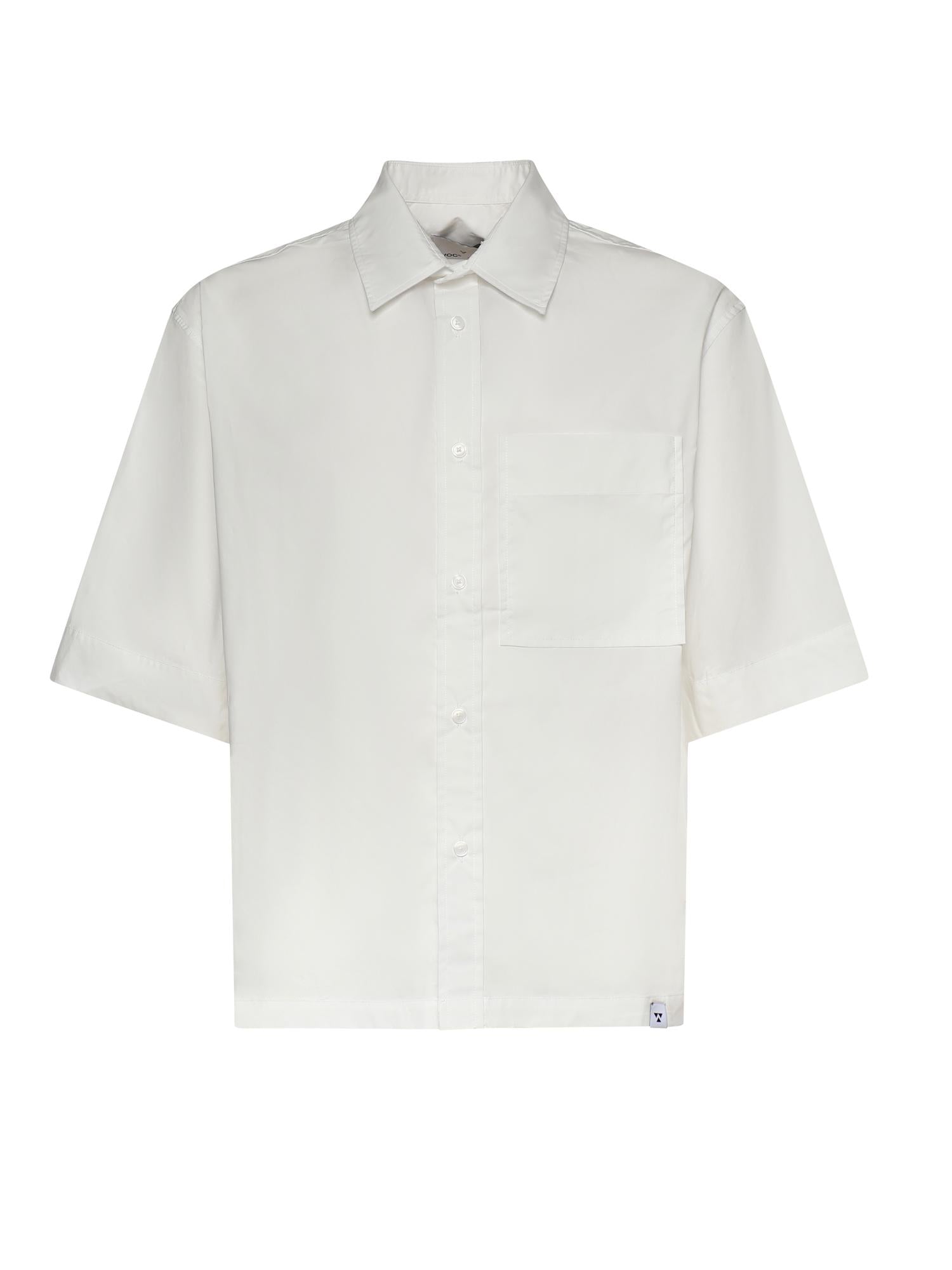 Camicia Nelson in cotone 026ST171PO LATTE WOC 