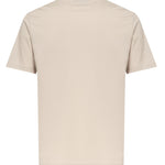 T-shirt in cotone premium VICE BEIGE GIULIANO GALIANO 