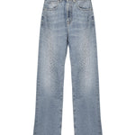 Jeans flare con strass<BR/> RWP25414JE  JOHN RICHMOND 