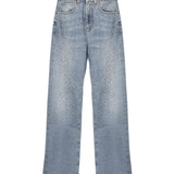 Jeans flare con strass<BR/> RWP25414JE  JOHN RICHMOND 