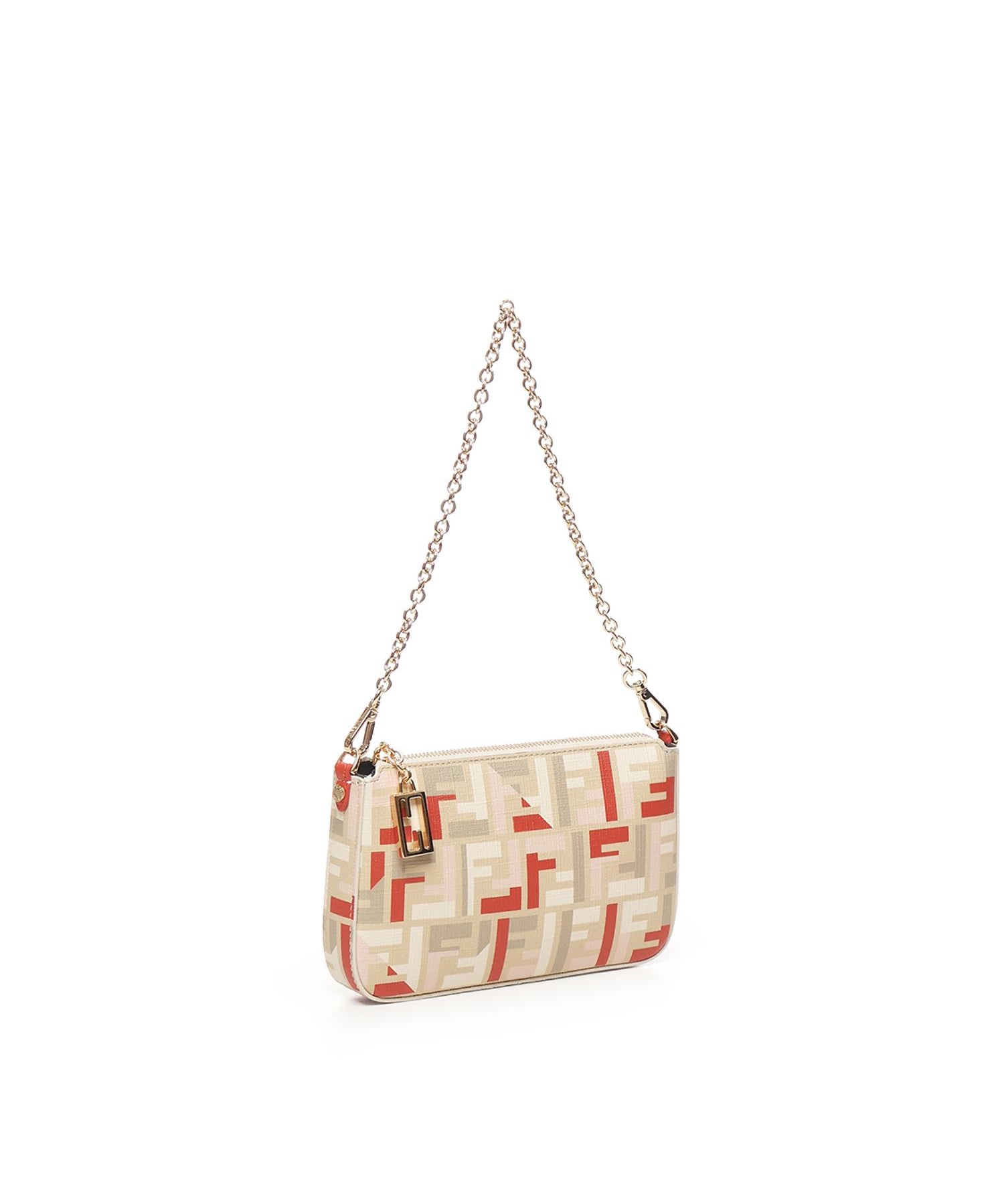 Pouch Baguette FF jacquard 8BS073 AV1YF1SY7 FENDI 