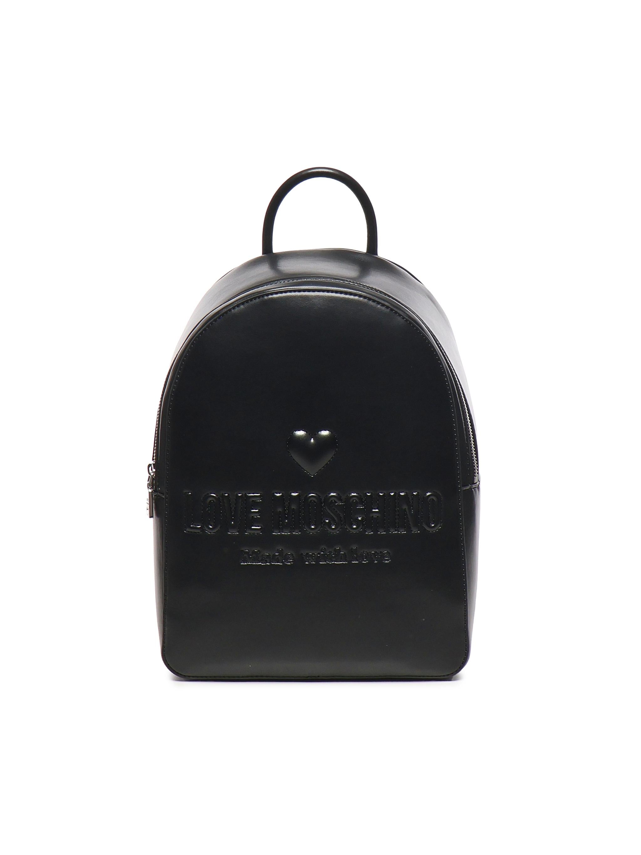 Zaino logo lettering<BR/> JC4222PP0MKF0 00B LOVE MOSCHINO 