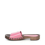 Zoccoli in vernice con logo 5Z425E 069F0638 MIU MIU 