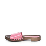 Zoccoli in vernice con logo 5Z425E 069F0638 MIU MIU 