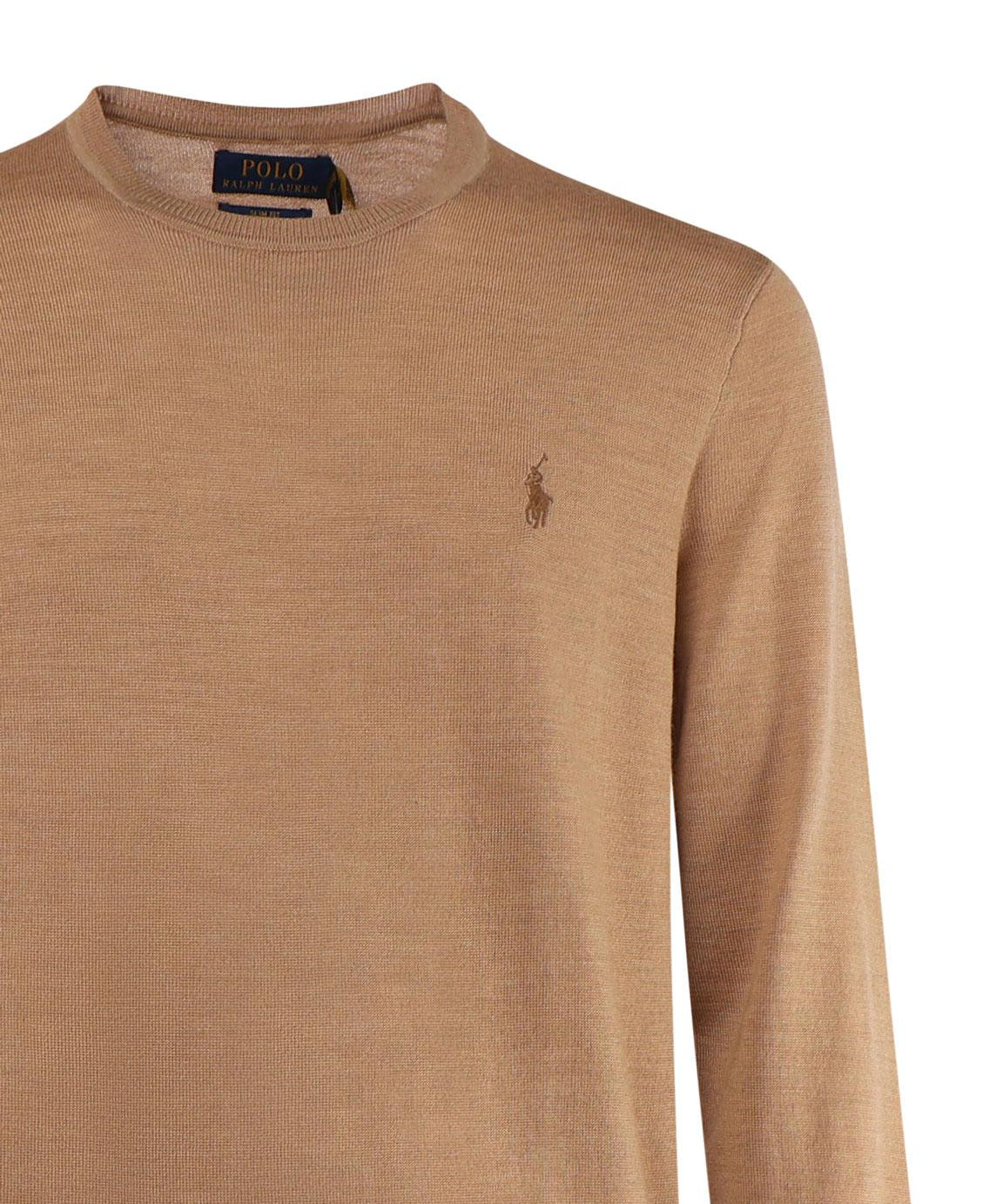 Maglia in lana con logo<BR/> 710946143 009 POLO RALPH LAUREN 