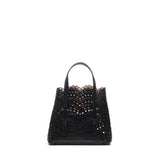 Borsa Mina 20 in pelle di vitello AA1S06720C0A44 999 ALAIA 