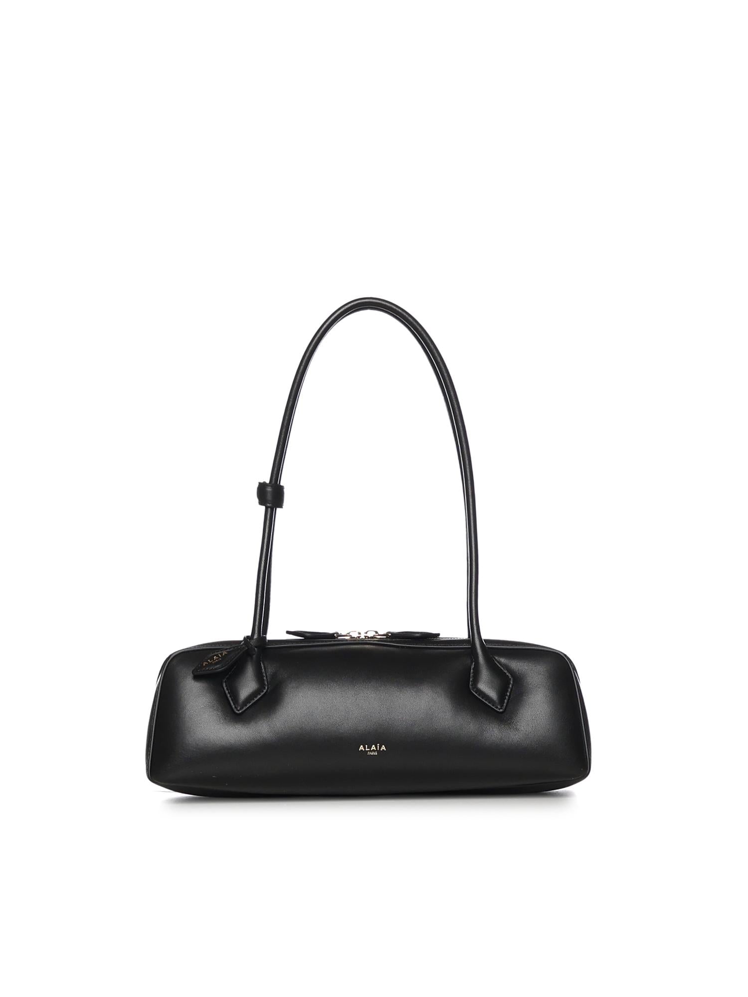 Borsa Le Teckel media in pelle AA1S06033I152 999 ALAIA 