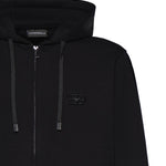 Felpa in double jersey con logo EM004538 AF10013UC001 EMPORIO ARMANI 