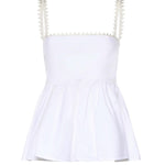 Top Traversin in popeline di cotone TOW00887AW00648 100 JACQUEMUS 