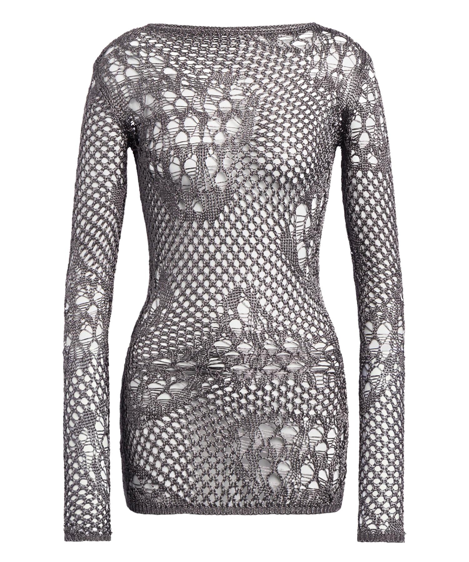Miniabito in maglia stramata DA565 M01043D961 DONDUP 