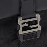 Borsa Fendi Flux in Nylon FF e pelle 7VA673 AVC6F0SAJ FENDI 