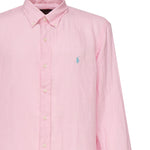 Camicia in lino con logo 710966294 009 POLO RALPH LAUREN 