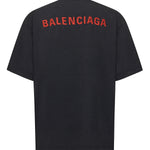 T-Shirt Back Medium Fit in jersey dry<BR/> 764235 TTVJ18483 BALENCIAGA 
