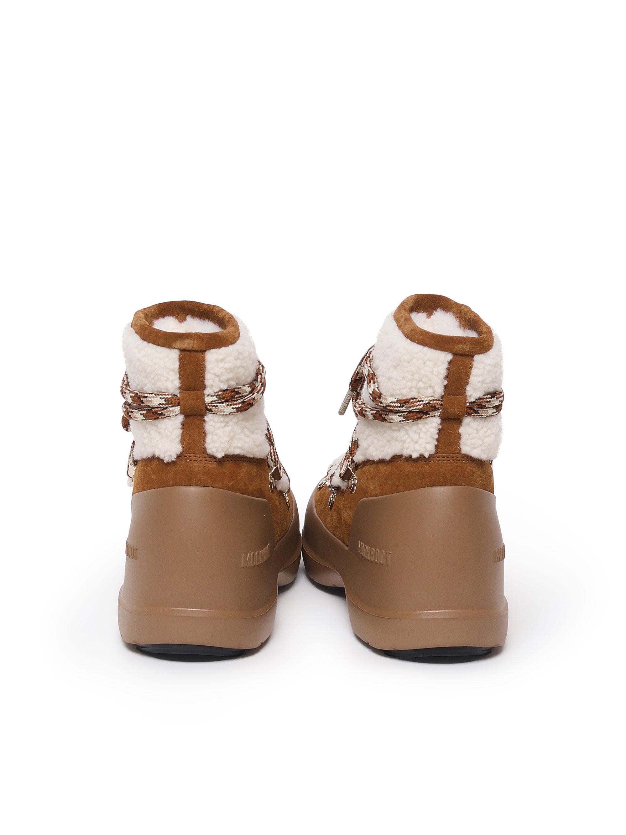 Stivali Luna in Shearling<BR/> 80D2480020 MA03 MOON BOOT 