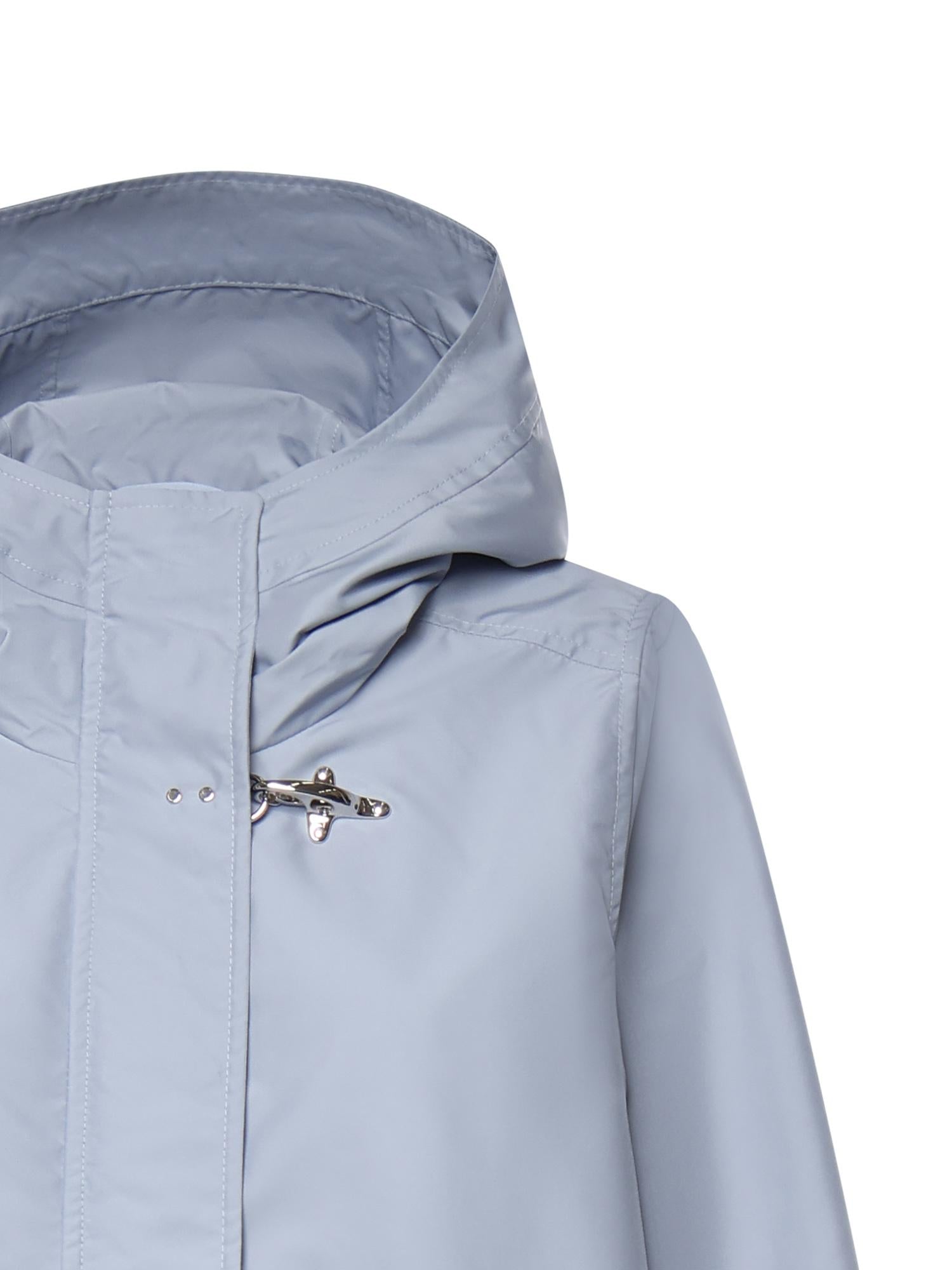 Parka cropped in popeline tecnico NAW12523260AX2 U006 FAY 