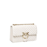 Borsa a tracolla media Love Bag chevron 100941 A0GKZ14Q PINKO 