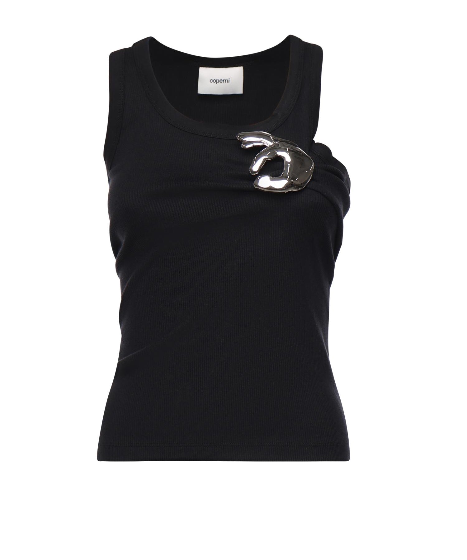 Tank top Emoji in cotone COPT41510 BLKGLD COPERNI 
