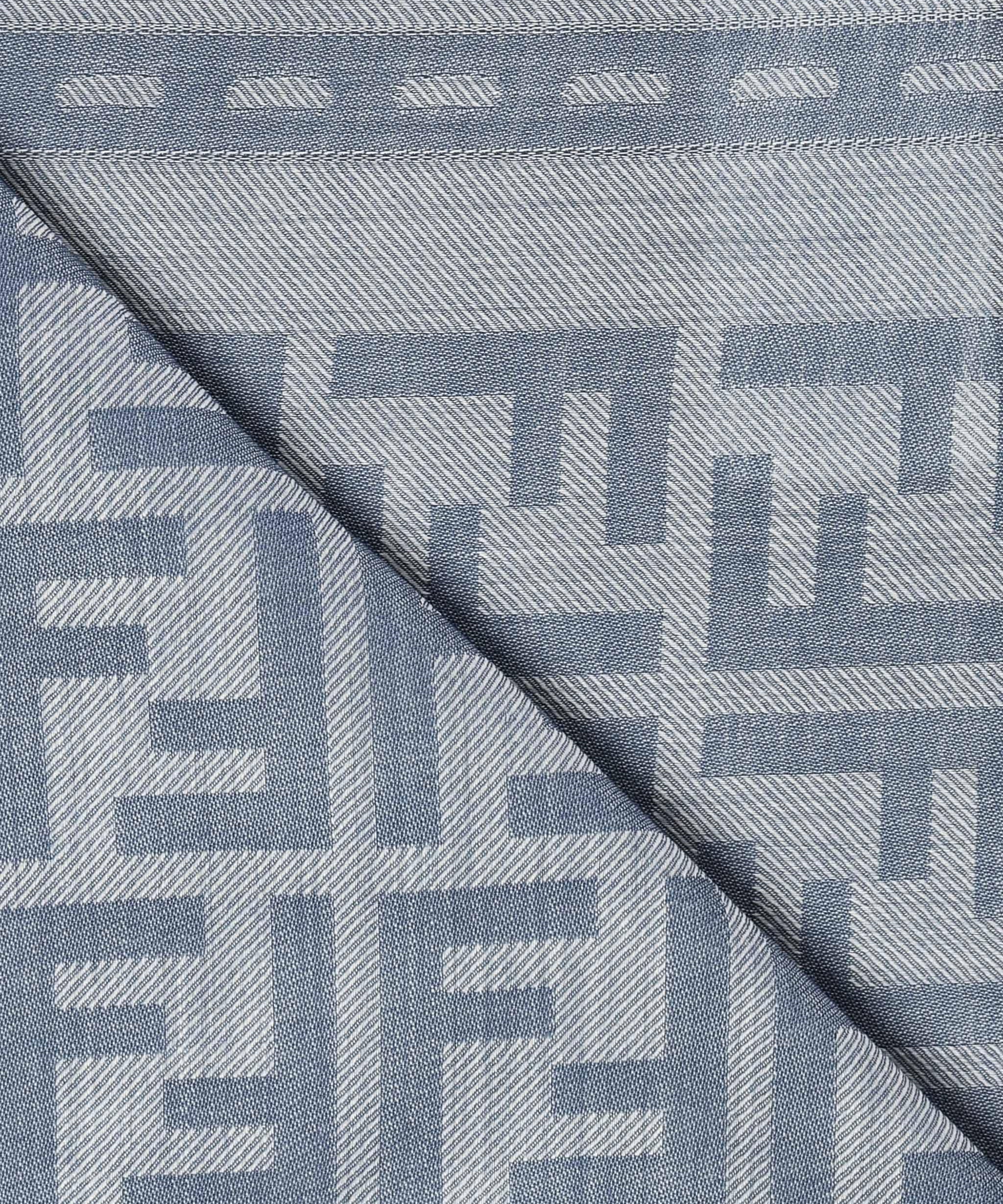 Scialle FF Jacquard in lana FXT069 AUM1F0RU7 FENDI 
