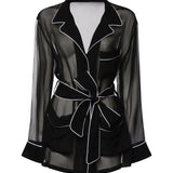 Camicia Vanity in chiffon F5U33T FU1ATN0000 DOLCE & GABBANA 