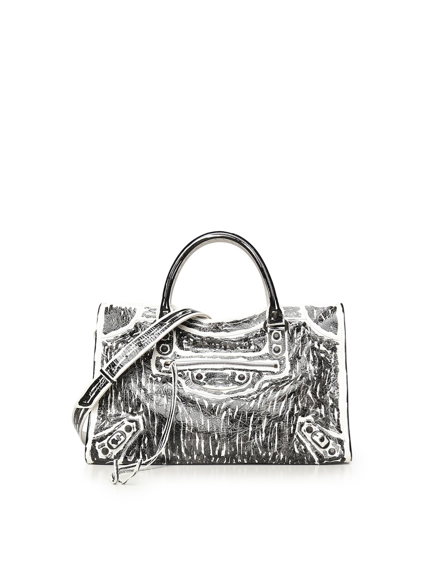 Borsa Le City Media in pelle di agnello Arena 823058 2AB9W9110 BALENCIAGA 