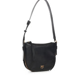 Borsa hobo a spalla piccola in pelle 105332 A0QOZ99Q PINKO 