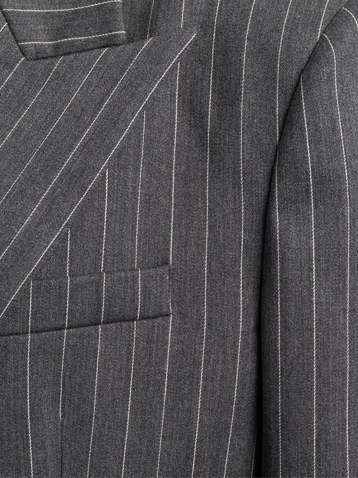 Blazer monopetto in fresco di lana gessato DJ861 ES0080D903 DONDUP 