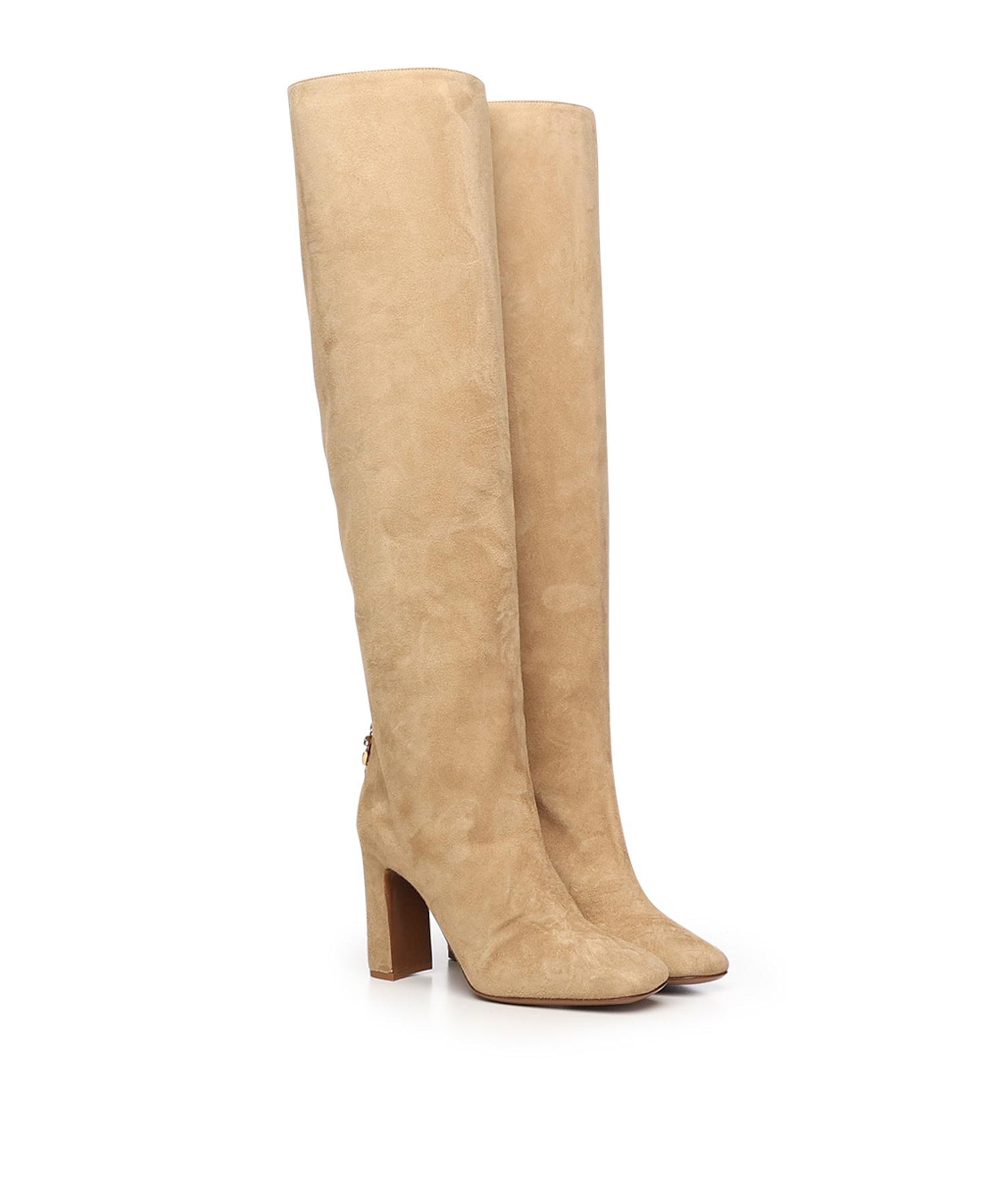 Stivale in suede CU1218 A12758H013 DOLCE & GABBANA 