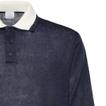 Polo in misto lino M76POLM01MAG0M059 11-01 ELEVENTY 