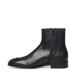 Stivaletto in pelle con dettaglio stitch-out SH1WU0011 P5000T8013 MM6 Maison Margiela 