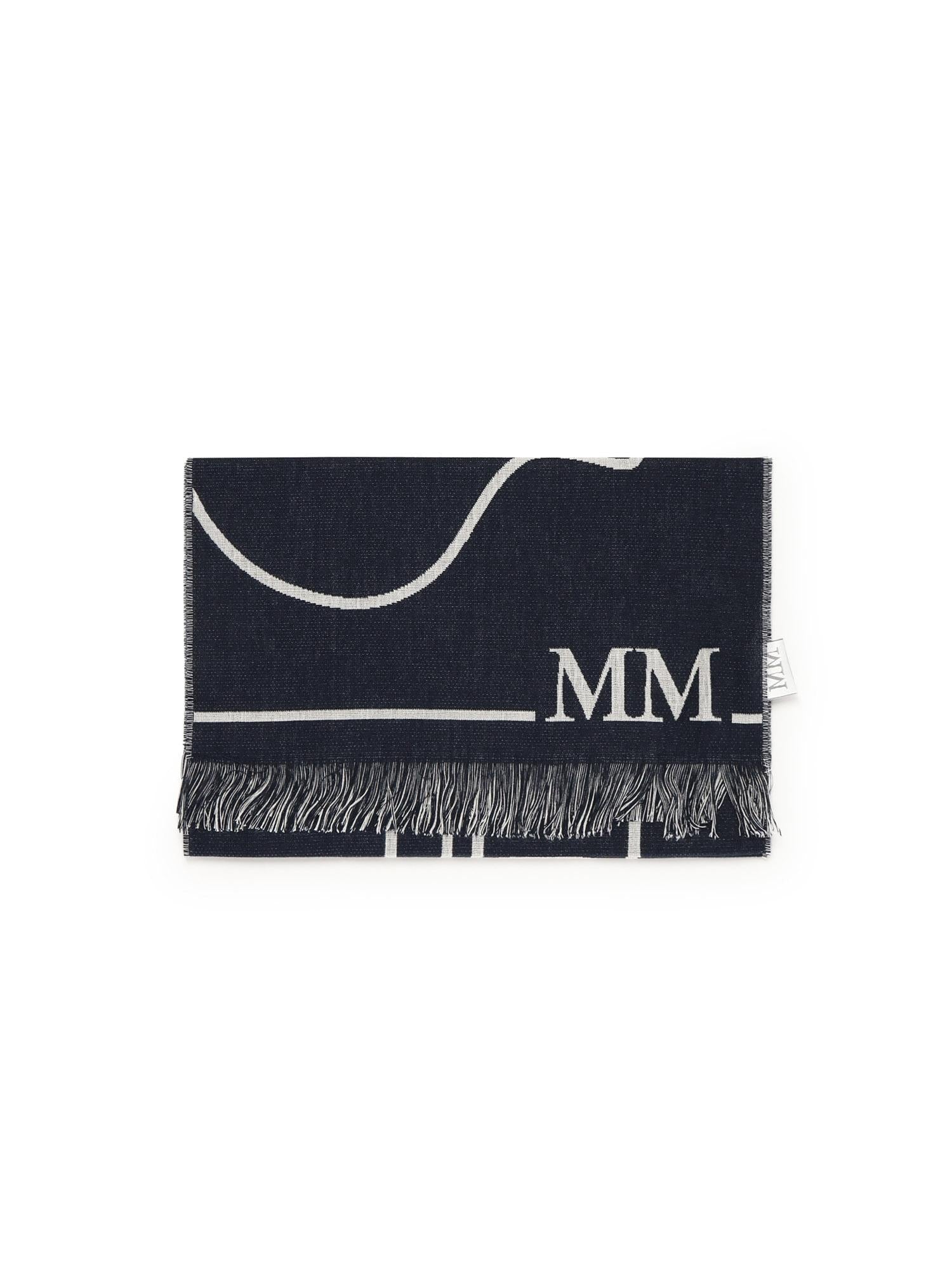 Stola Corona con logo 2526546027600 001 MM Max Mara 