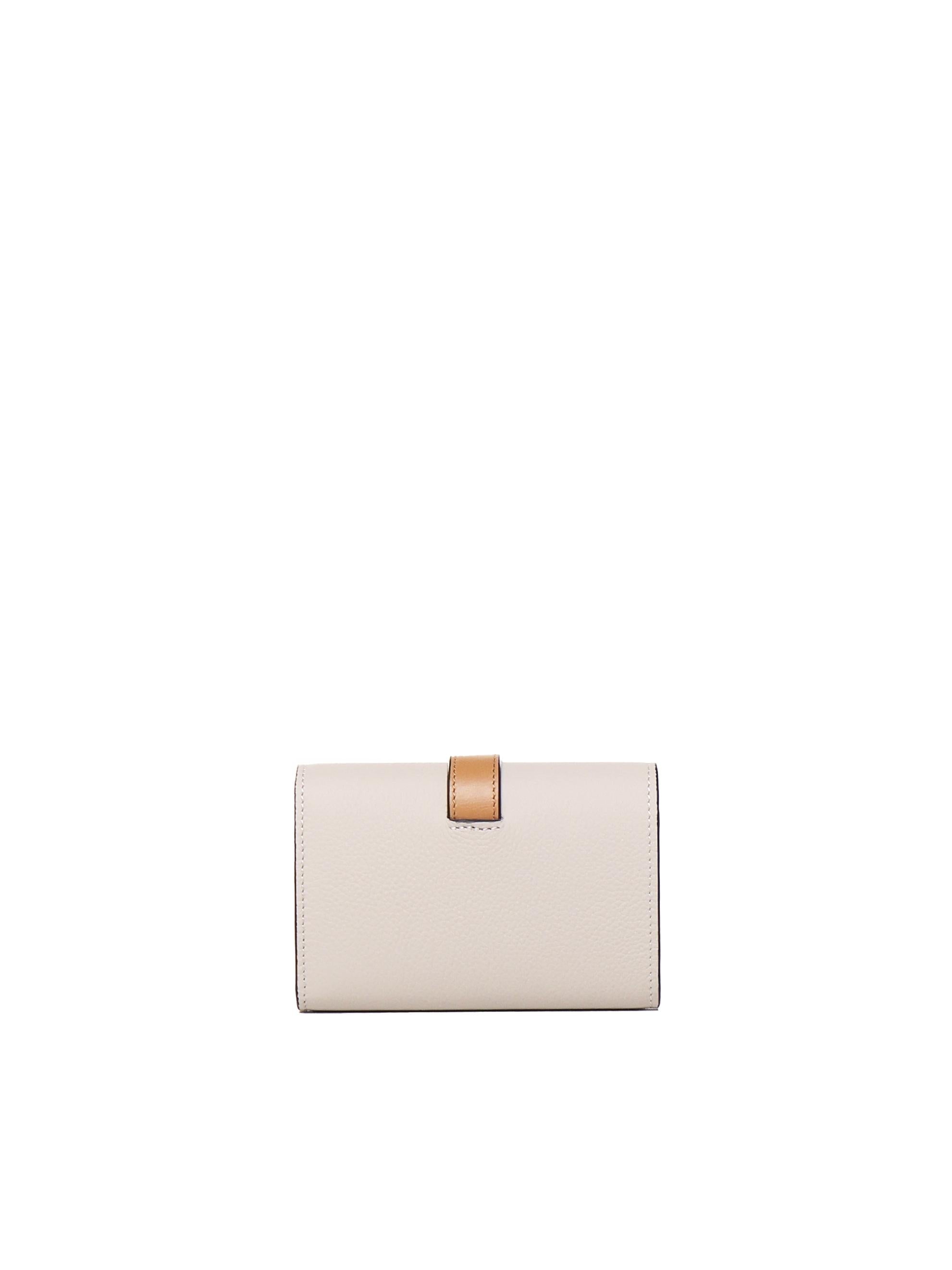 Portafoglio in pelle di vitello granata C660S86X04 2463 LOEWE 
