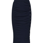 Gonna lunga in maglia con gancetti 104726 A2F0G82 PINKO 