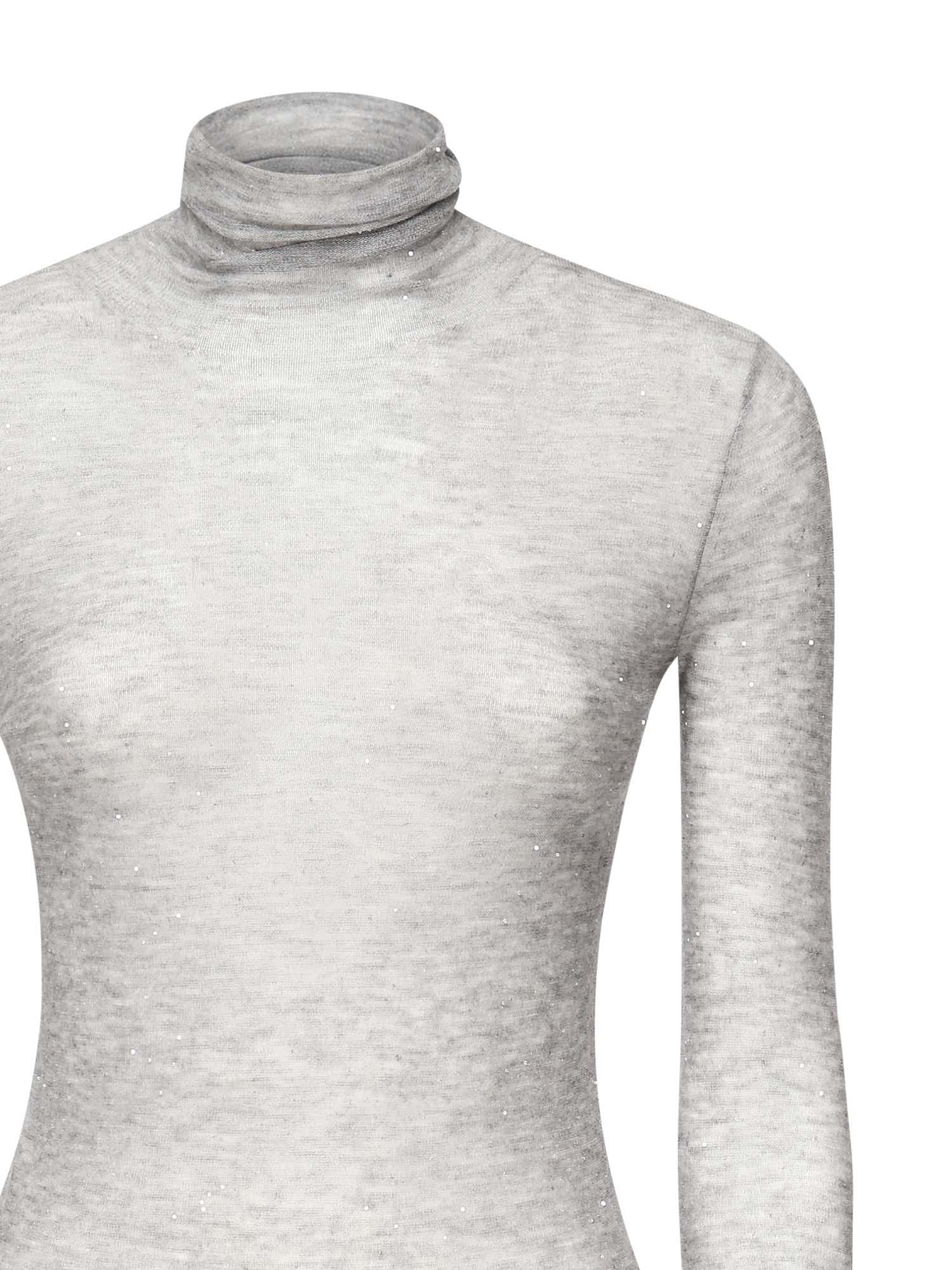 Maglia in lana con micro paillettes 105821 A2PMI42 PINKO 