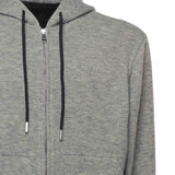 Felpa Guetta con zip GUETTA GRIGIO GIULIANO GALIANO 