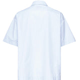 Camicia check in cotone SH002002 BLU BONSAI 