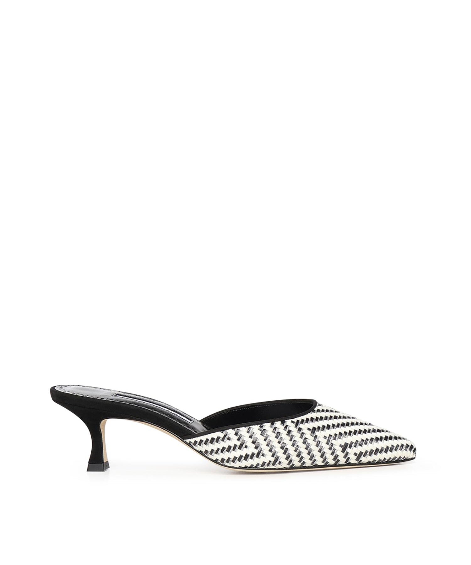 Mules Carolyne in tessuto 1263126 978I MANOLO BLAHNIK 